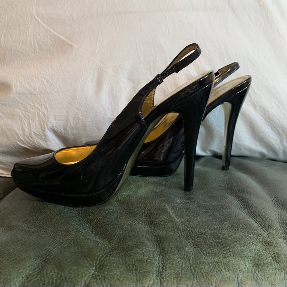 Sexy straps 6” heels. 8.5